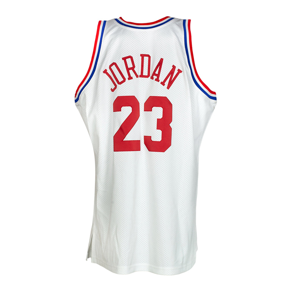 Michael Jordan Signed LE All-Star Mitchell & Ness Jersey (UDA)