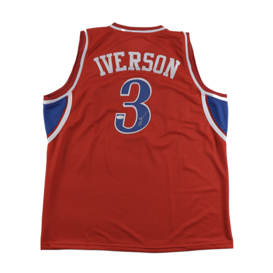 Allen Iverson Signed Jersey (JSA)