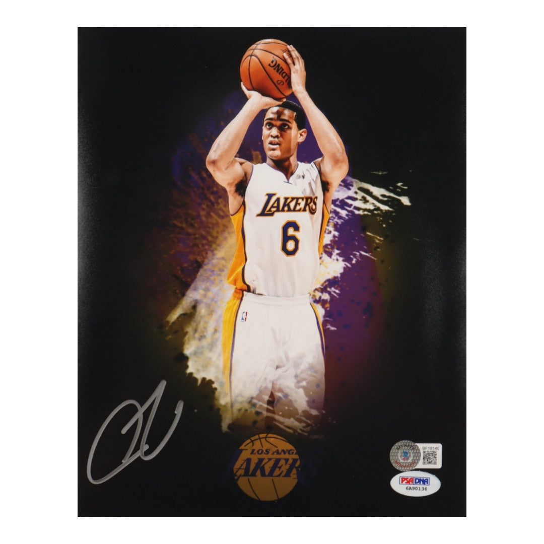 Jordan Clarkson Signed Lakers 8x10 Photo (Beckett & PSA)