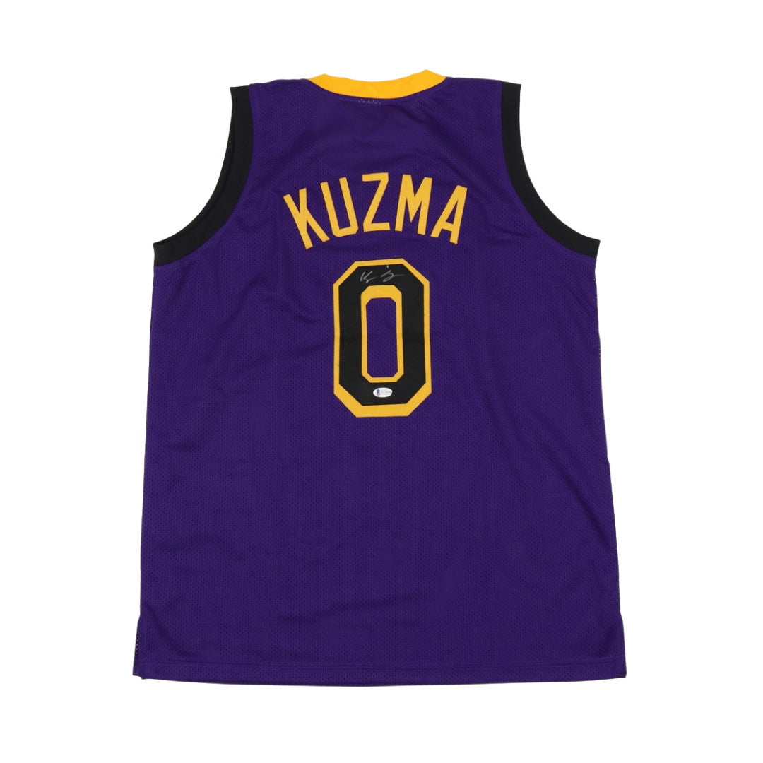 Kyle Kuzma Signed Jersey (Beckett)