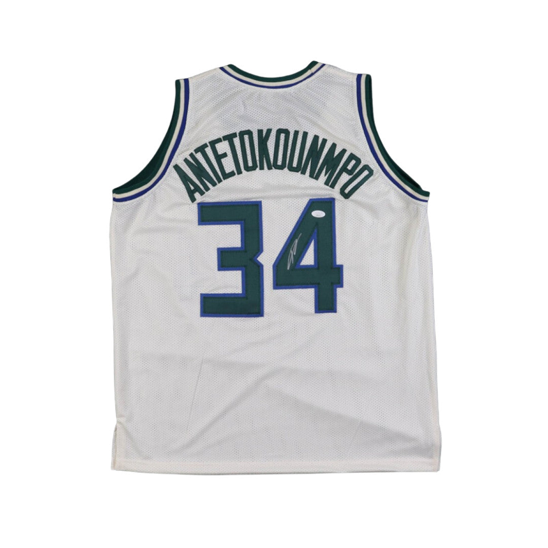 Giannis Antetokounmpo Signed Jersey (JSA)