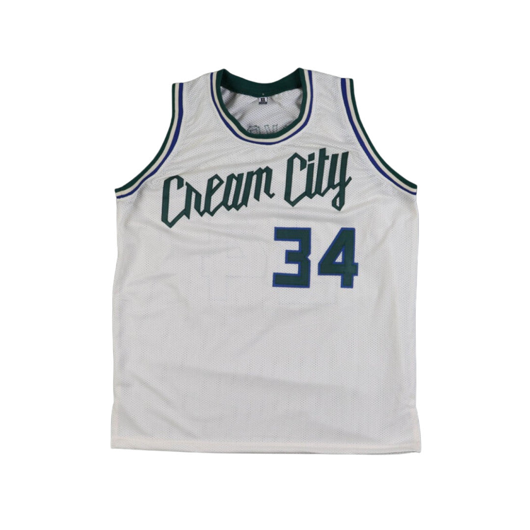 Giannis Antetokounmpo Signed Jersey (JSA)