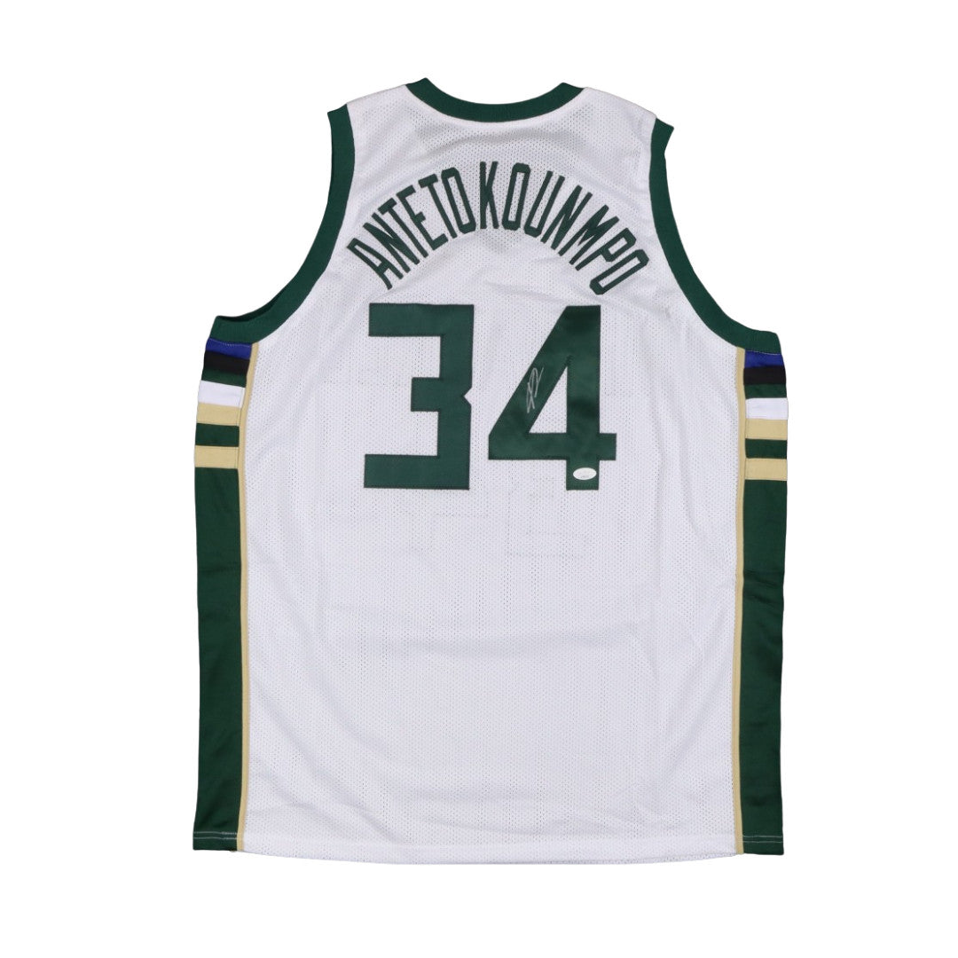 Giannis Antetokounmpo Signed Jersey (JSA)