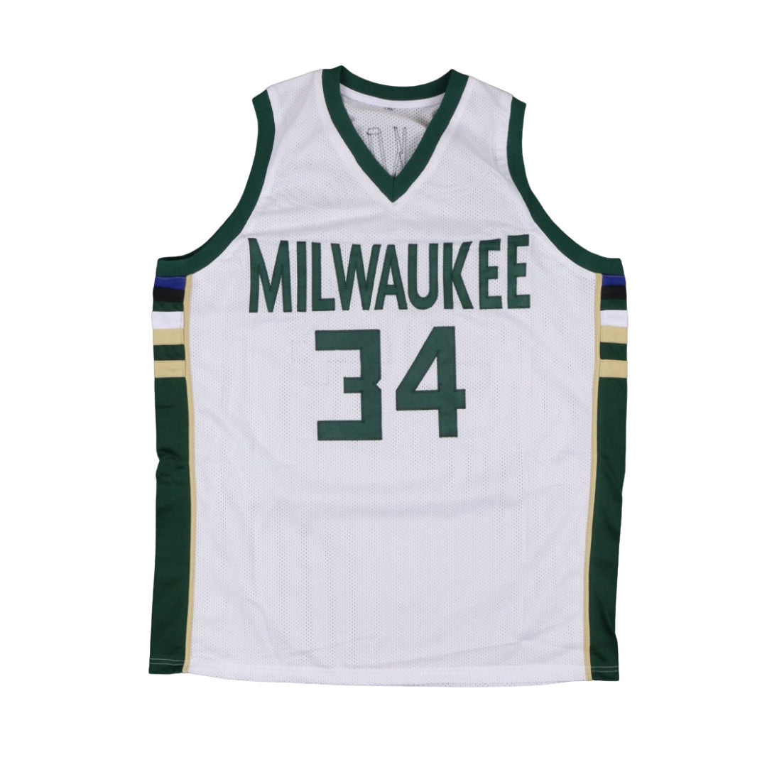Giannis Antetokounmpo Signed Jersey (JSA)