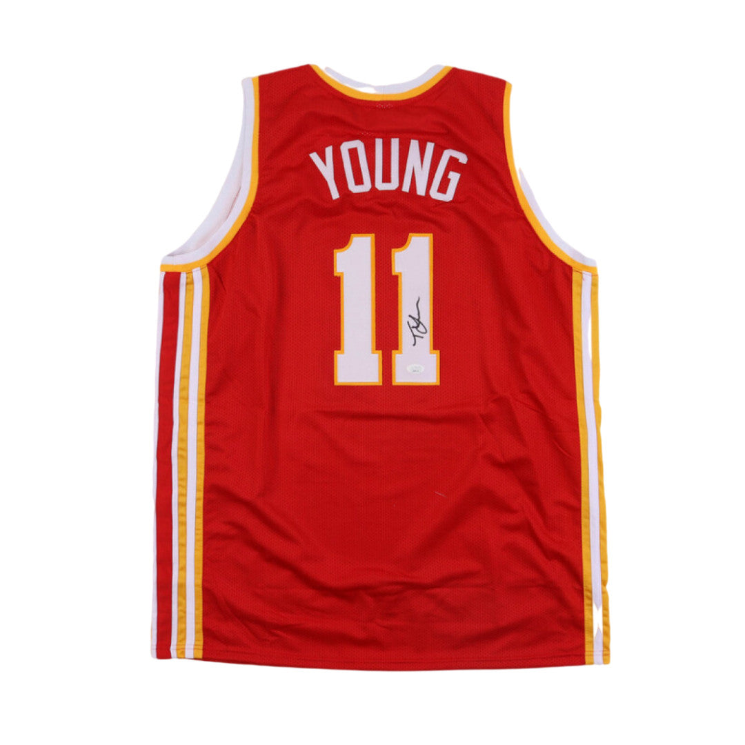 Trae Young Signed Jersey (JSA)