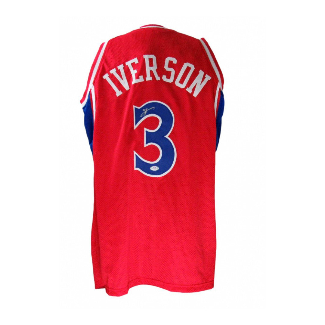 Allen Iverson Signed Jersey (PSA)