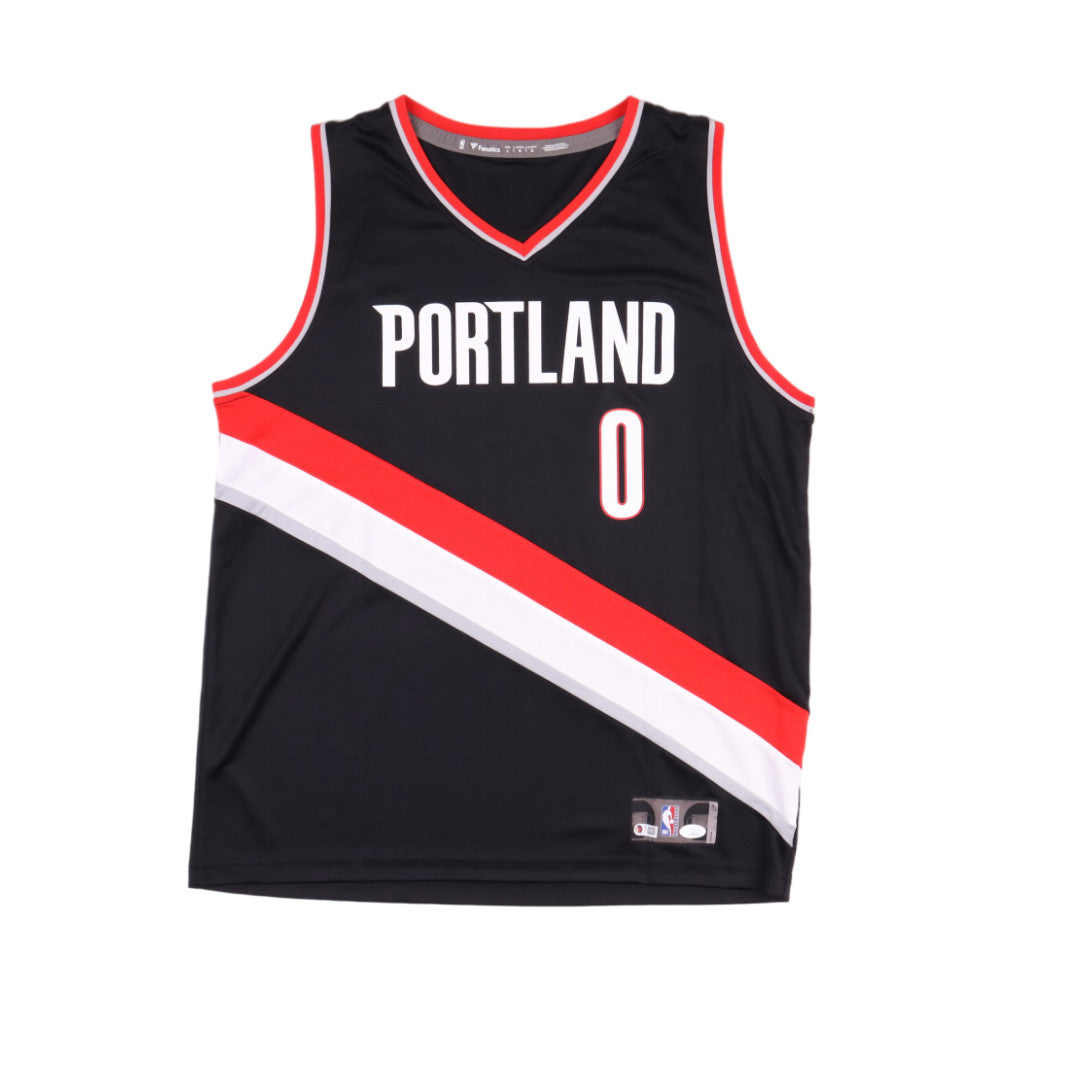 Damian Lillard Signed Trail Blazers Jersey (JSA & USA SM)