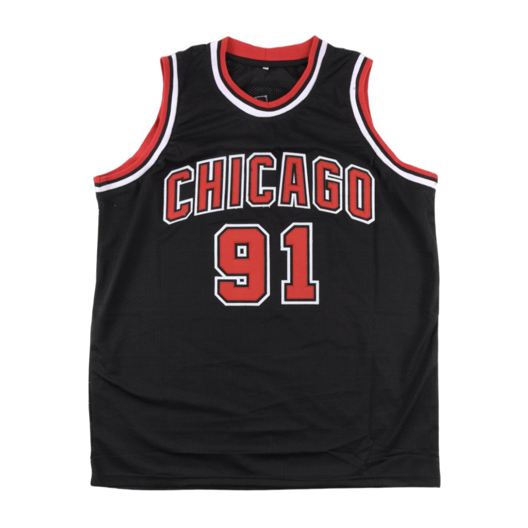 Dennis Rodman Signed Jersey (Beckett)