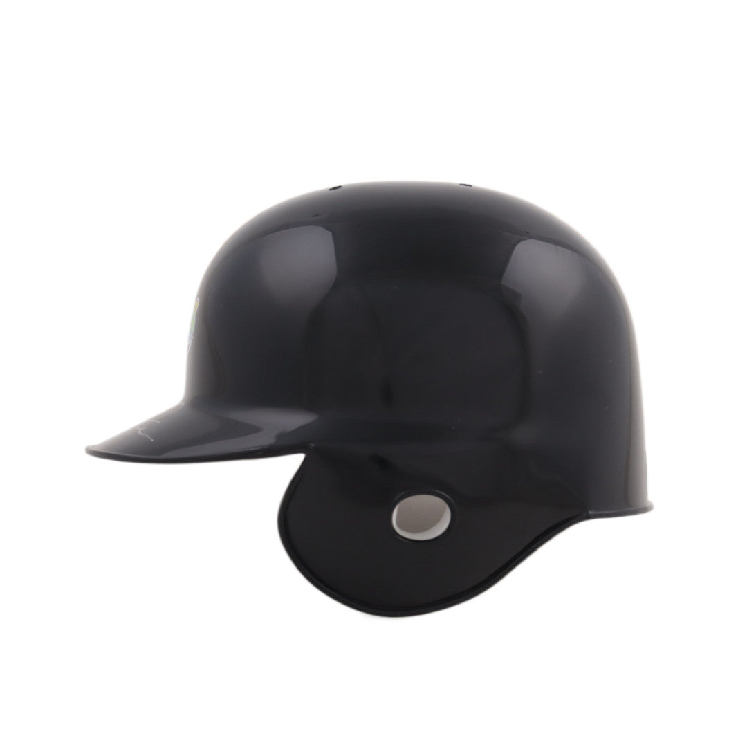 Mike DiFelice Signed Tampa Bay Rays Batting Mini Helmet (JSA)