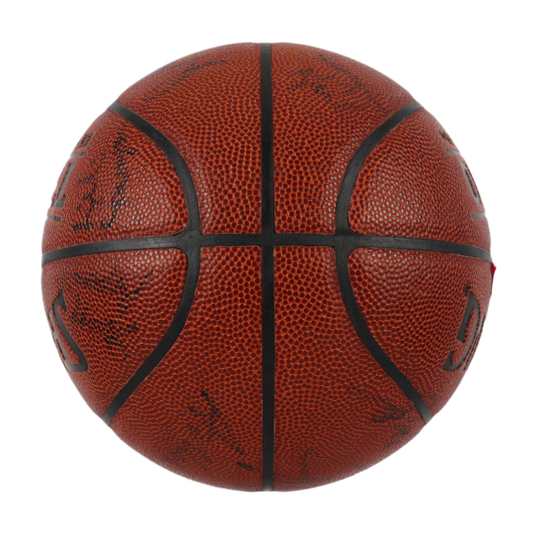 2002 Fiba Men's Championship USA Logo LE Basketball Team-Signed by (18) with Ray Allen, Vince Carter, Jason Kidd, Kevin Garnett (Beckett LOA)