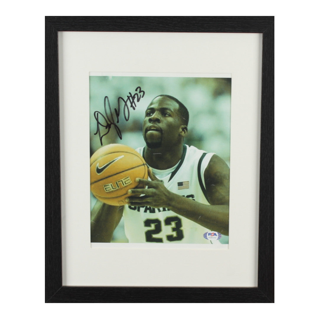 Draymond Green Signed Michigan State Spartans 13x16 Custom Framed Photo (PSA)
