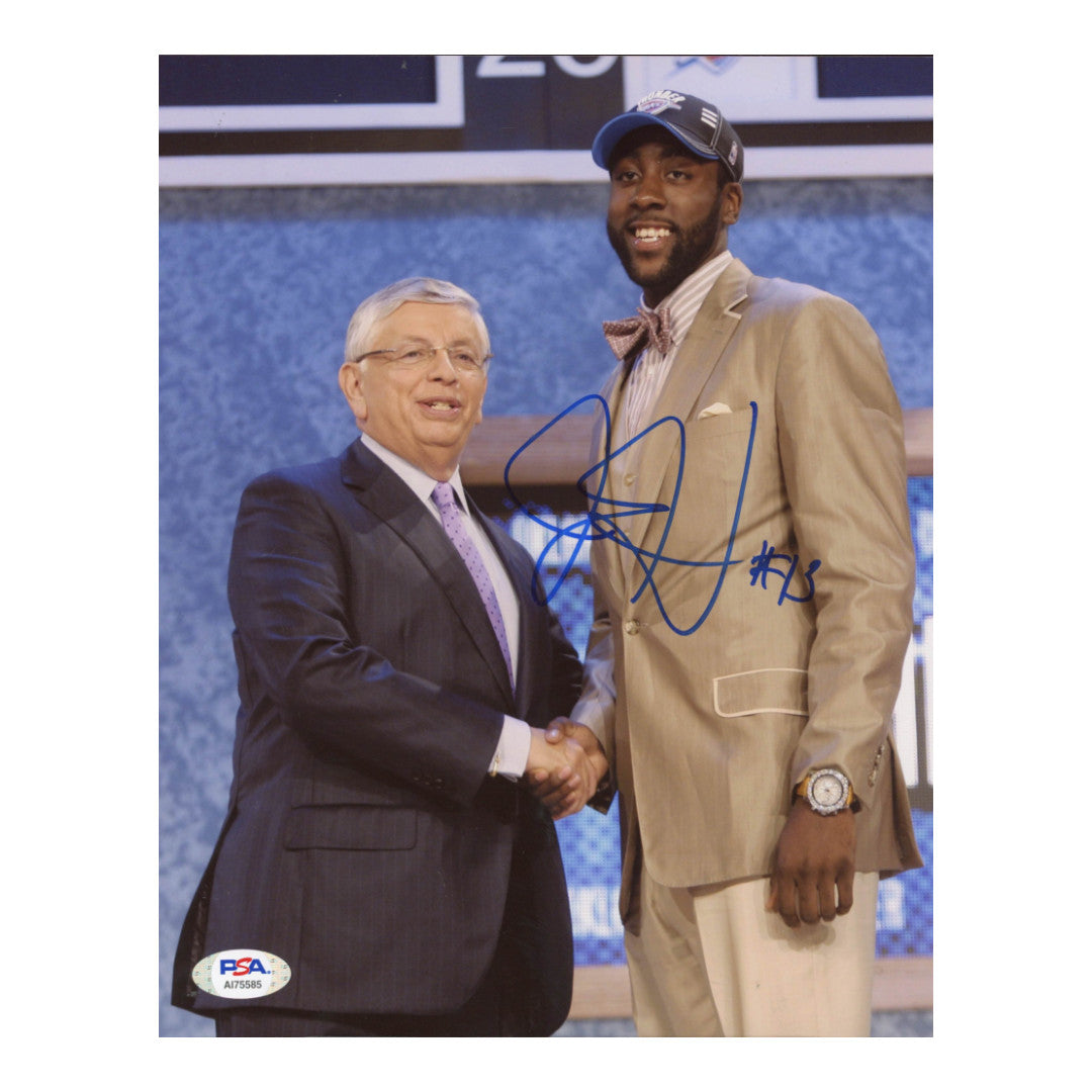 James Harden Signed Thunder 8x10 Photo (PSA COA)
