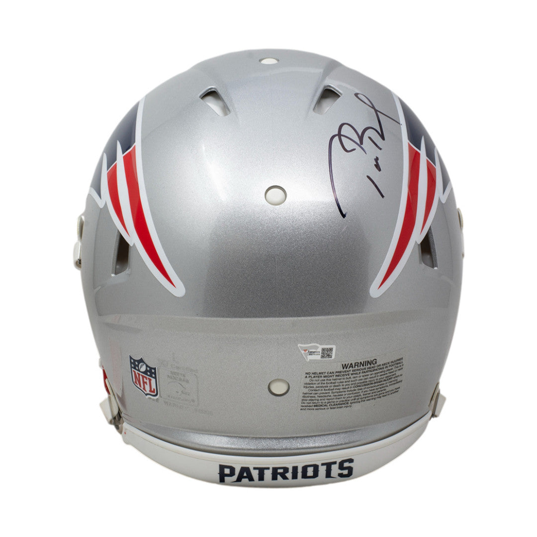 Tom Brady Signed Patriots Full-Size Authentic On-Field Speed Helmet (Fanatics)