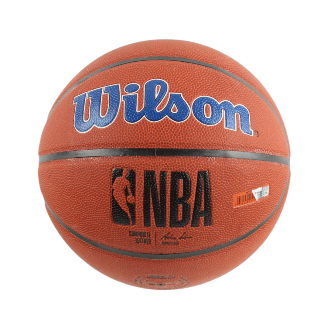 Klay Thompson Signed Warriors Logo Basketball (Fanatics)