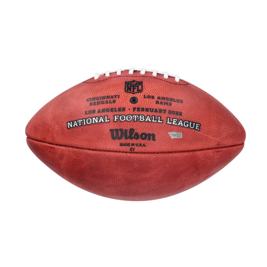 Cooper Kupp Signed "The Duke" Super Bowl LVI Logo NFL Official Game Ball (Fanatics)