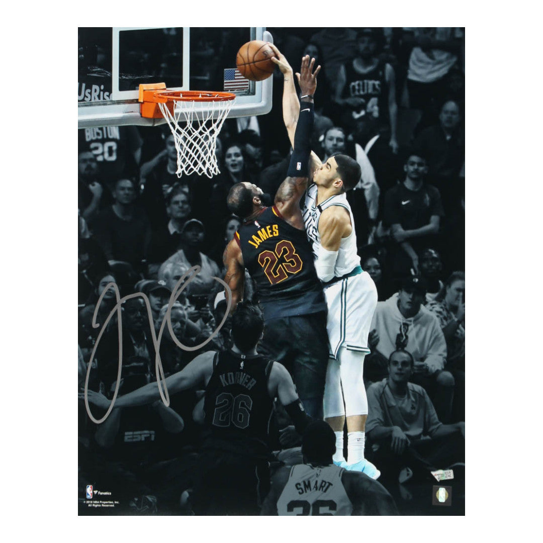 Jayson Tatum Signed Celtics 16x20 Photo (Fanatics)