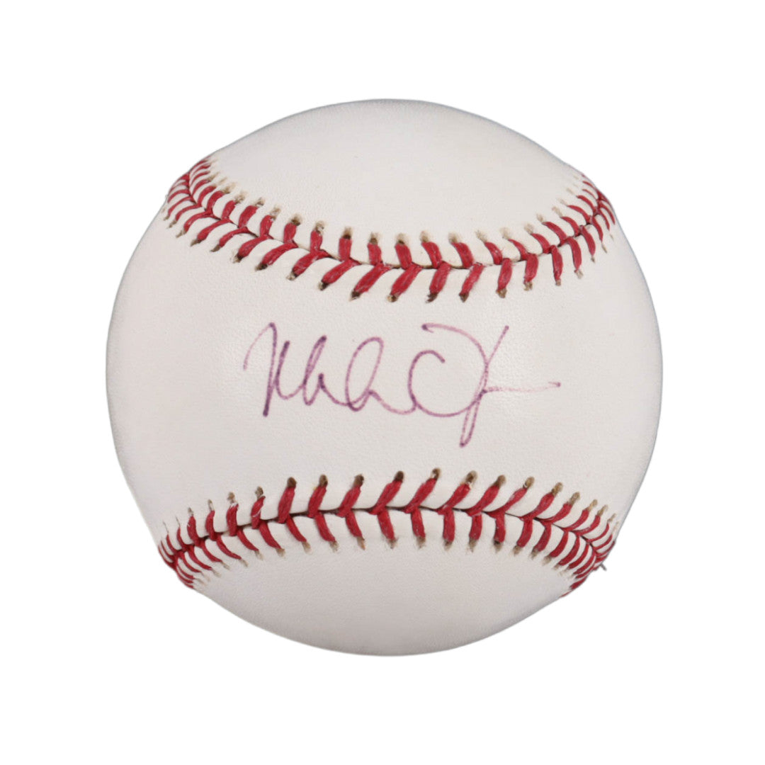 Michael O'Connor Signed Nationals Logo Baseball (Beckett)